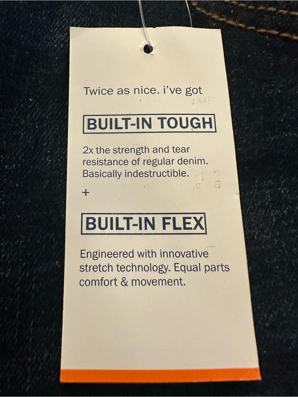 Old Navy Men's Dark Indigo Straight Jeans